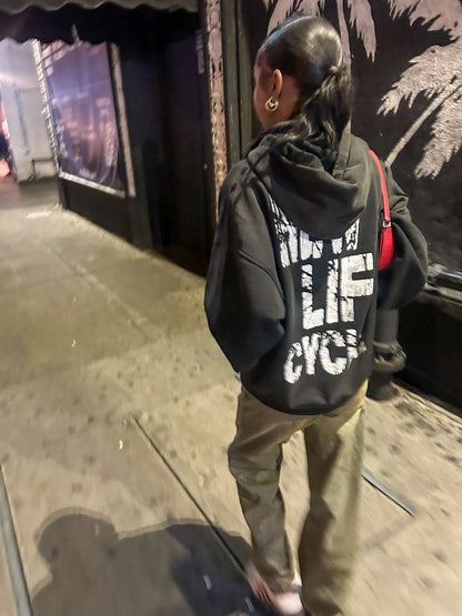 NEW LIFE CYCLE ZIP UP HOODIE