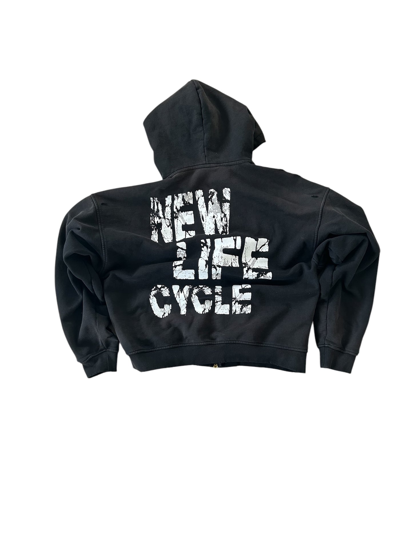 NEW LIFE CYCLE ZIP UP HOODIE